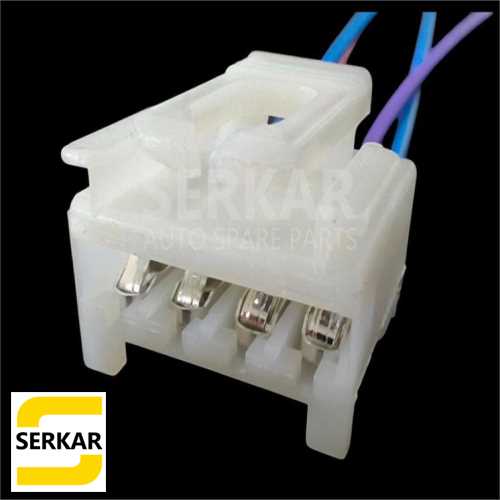 FIAT DOBLO LINEA STOP SOKETİ BEYAZ 4 FİŞ Ürün Görseli